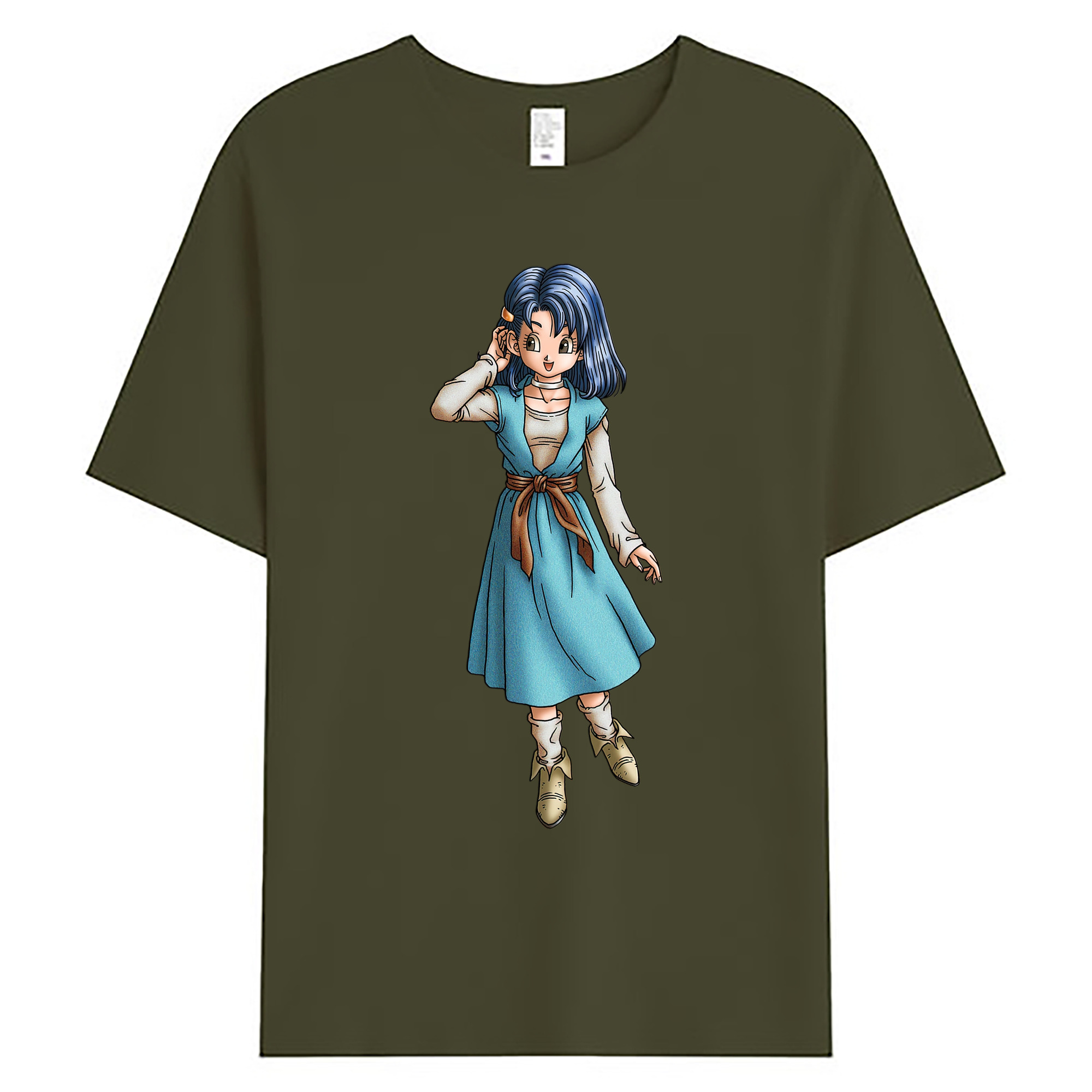 （画像用） ドラゴンクエスト Doragon Kuesuto Dragon Quest 綿100％ メンズ半袖Tシャツ｜肌触りやわらか＆通気性